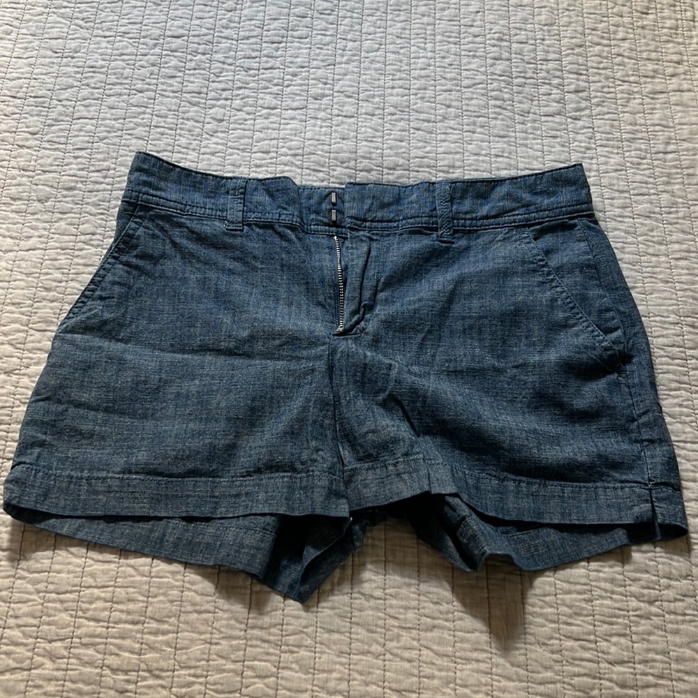 Gap denim linen shorts size 2/26
